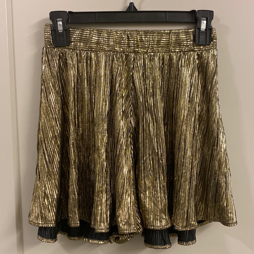 Show Me Your Mumu Gold Shorts